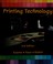 Cover of: Printing technology