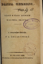 Cover of: Panna Gezernj by Sir Walter Scott