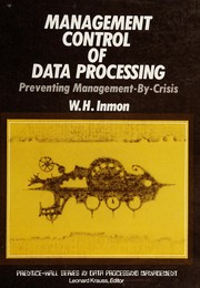 Cover of: Management control of data processing by William H. Inmon