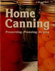 Cover of: Home canning