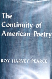 Cover of: The continuity of American poetry.