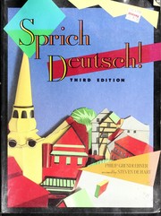 Cover of: Sprich Deutsch! by Philip Grundlehner