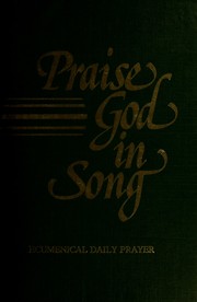 Cover of: Praise God in song