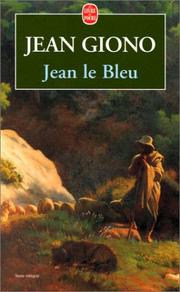 Jean le Bleu by Jean Giono