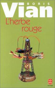 Cover of: L'Herbe Rouge