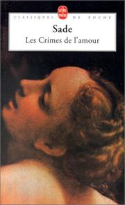 Cover of: crimes de l'amour
