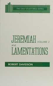 Cover of: Jeremiah Volume 2: and Lamentations