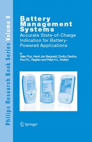 Battery management systems by Valer Pop, Henk Jan Bergveld, Dmitry Danilov, Paul P. L. Regtien, Peter H. L. Notten