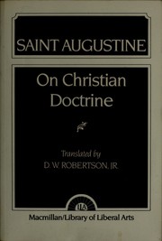 Cover of: On Christian doctrine