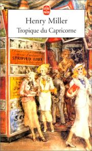 Cover of: Tropique du Capricorne by Henry Miller
