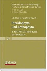 Cover of: Süßwasserflora von Mitteleuropa: Pteridophyta und Anthophyta Teil 2