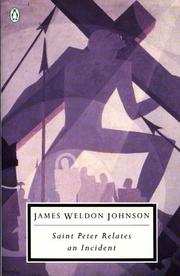 Cover of: Saint Peter relates an incident by James Weldon Johnson