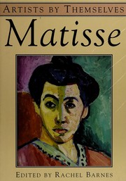 Cover of: Matisse (Artists by Themselves S)