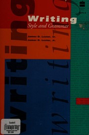 Cover of: Writing: style and grammar