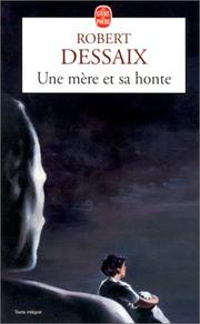 Cover of: Une mère et sa honte