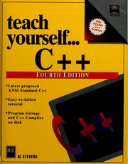 Cover of: Teach yourself --C⁺⁺