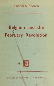 Cover of: Belgium and the February Revolution.