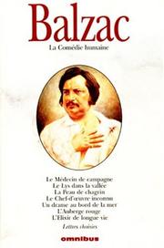 Cover of: La comédie humaine