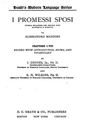 Cover of: I promessi sposi: storia milanese del secolo XVII