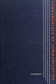 Cover of: Fundamentals of communication