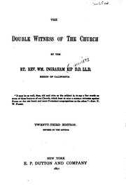 Cover of: The Double Witness of the Church