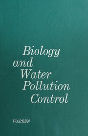 Cover of: Biology and water pollution control