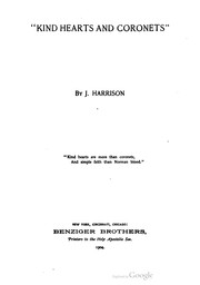 Cover of: "Kind hearts and coronets" by Harrison, J.