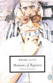Cover of: Moments of Reprieve by Primo Levi