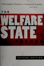 The welfare state reader by Christopher Pierson, Francis Geoffrey Castles