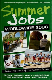 Cover of: Summer jobs worldwide 2008