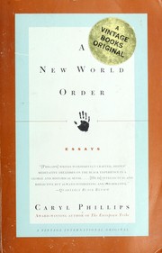 Cover of: A new world order: essays