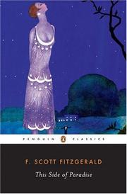 Cover of: This Side of Paradise (Penguin Twentieth-Century Classics) by F. Scott Fitzgerald