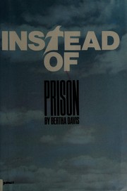 Cover of: Instead of prison