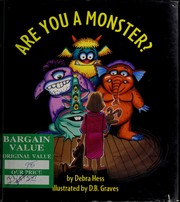 Cover of: Are you a monster?