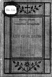 Cover of: Life of St. David