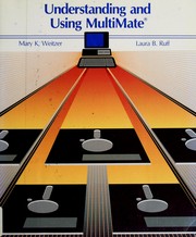 Cover of: Understanding and using Multimate by Mary K. Weitzer