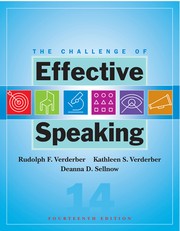 Cover of: The challenge of effective speaking by Rudolph F. Verderber