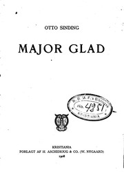 Cover of: Major Glad.