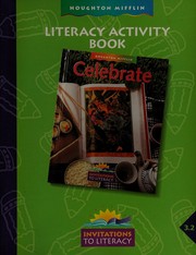 Cover of: Celebrate : Literacy Activity Book