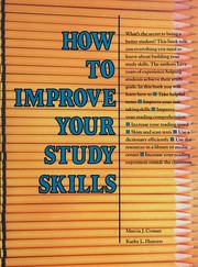 Cover of: How to improve your study skills