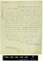 Correspondence by J. E. Hilgard