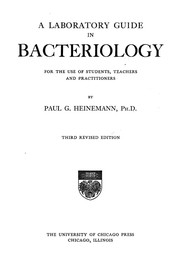 Cover of: A laboratory guide in bacteriology: for the use of students, teachers, and practitioners