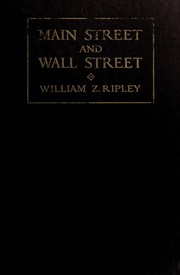 Cover of: Main Street and Wall Street