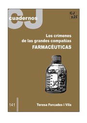Los cri menes de las grandes compan i as farmace uticas by Teresa Forcades i Vila