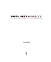 Speedliter's Handbook by Syl Arena