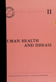 Cover of: Human health and disease