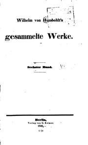 Cover of: Gesammelte Werke..