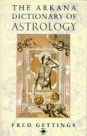 Cover of: The Arkana dictionary of astrology