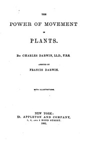 Cover of: The  power of movement in plants. by Charles Darwin