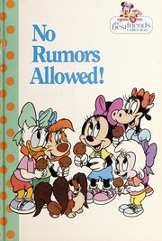 Cover of: No rumors allowed!
